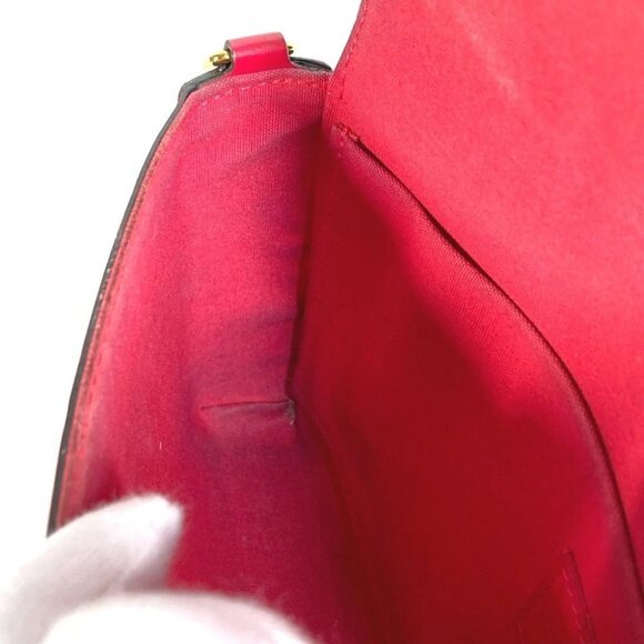 LOUIS VUITTON M61787 MonogramVernis Pochette Felice Shoulder Bag Pochette - Picture 12 of 13